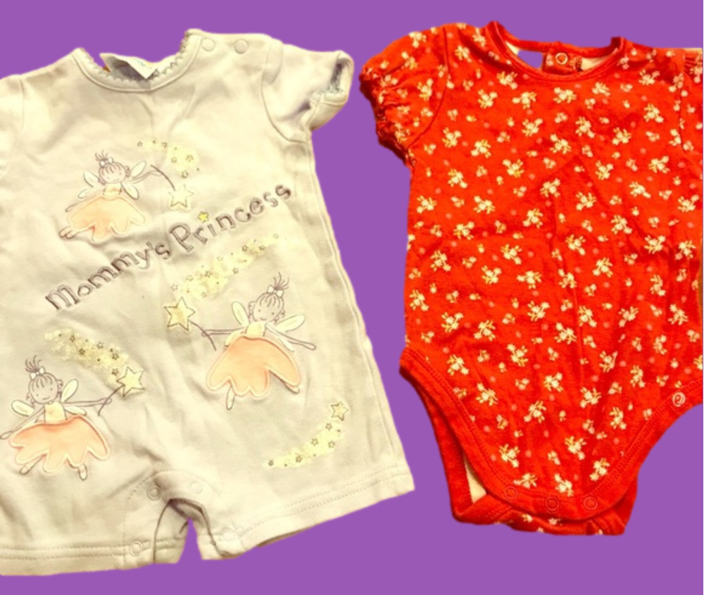 6/$20 * 6-9mth Romper and onesie